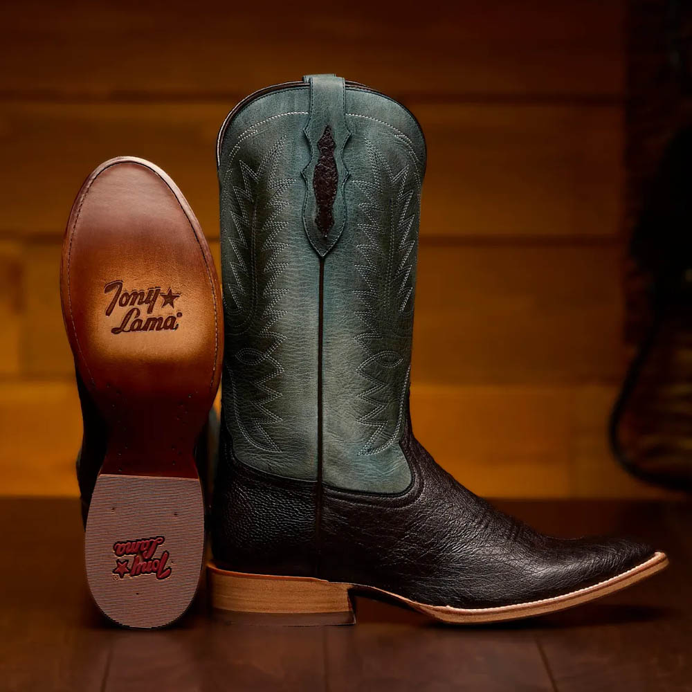 Featured Styles: Men’s Roy 13 inch Smooth Ostrich Boot in blue and brown. Shop Roy 13 inch Smooth Ostrich Boot.